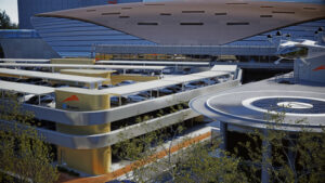 Construction has begun on the first vertiport in Joby’s planned Dubai air taxi network, located at Dubai International Airport. Photo Dubai RTA