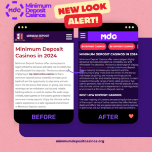 PHORO CREDIT Minimum Deposit Casinos
