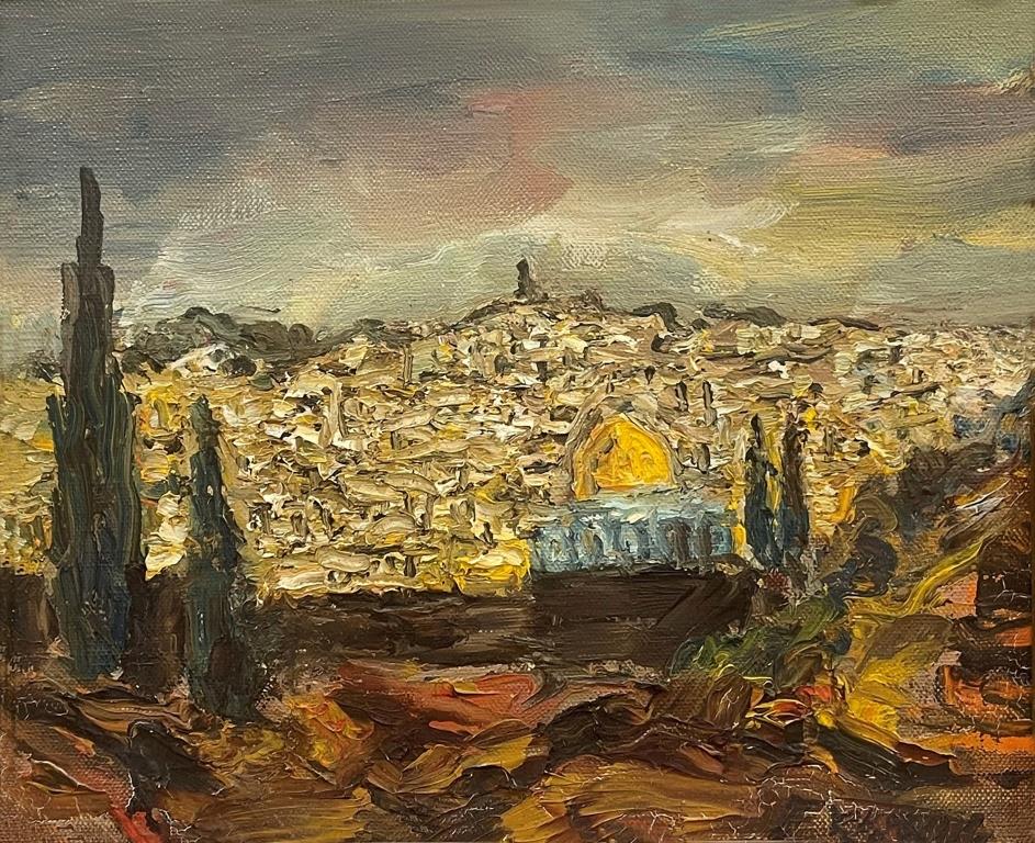 יצחק-אלכסנדר פרנקל (פרנל) – ירושלים. אוסף אבי וורצל