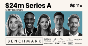 11x Official Series A Announcement. Photo credit 11X AI INC.