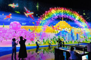 teamLab, Sketch Umwelt World, Courtesy Future World, Singapore (c) teamLab